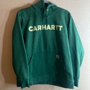 Carhartt Green hoodie, Size XL